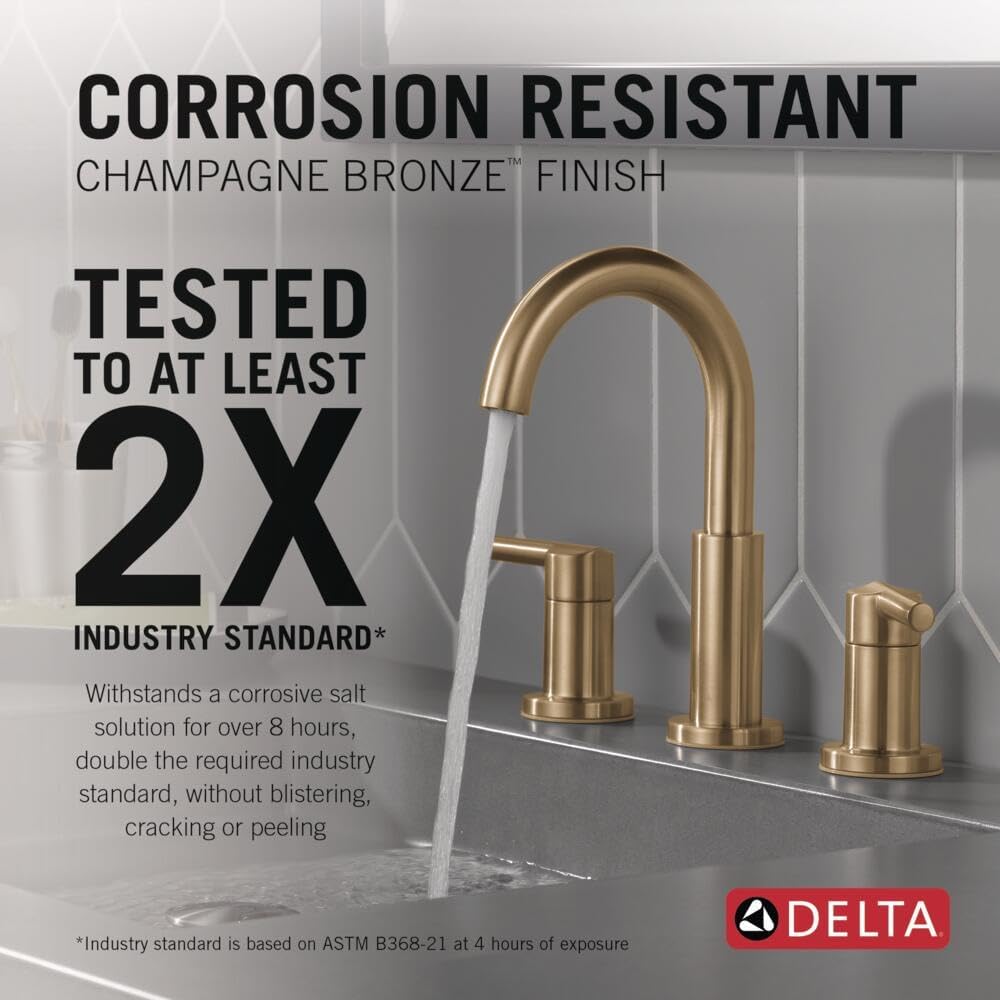 A Touch of Gold for Your Bathroom