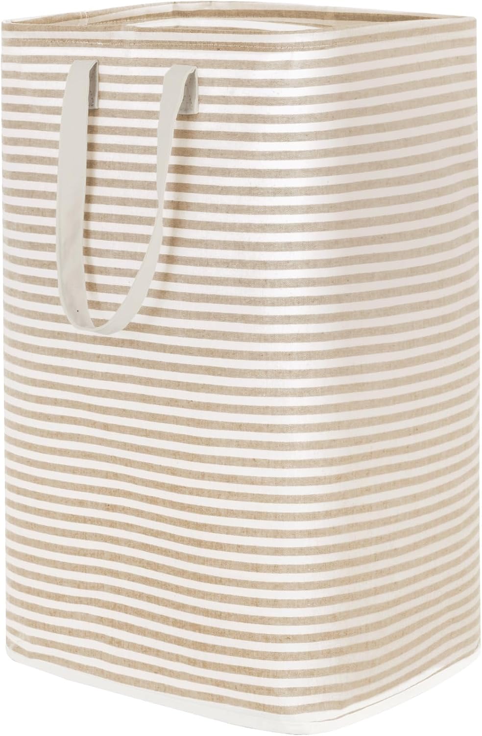 2 Pack Laundry Basket 80L Each, Collapsible Clothes Hamper with Reinforced Handles